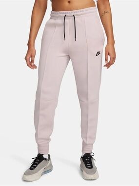Nike Women's Pale Pink Tech Fleece Joggers
